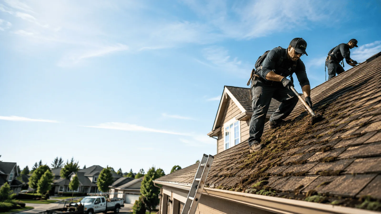Roof Moss Removal in Stratford, CA near me